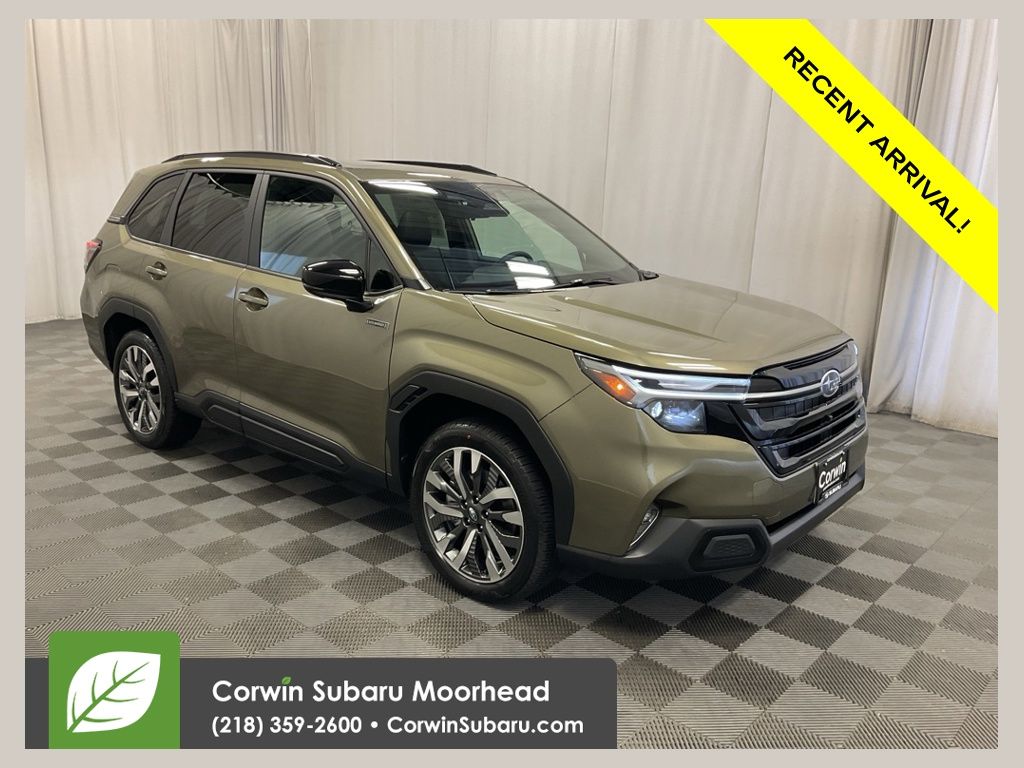 Green 2026 Subaru Forester Hybrid SUV / Crossover All-Wheel Drive Continuously Variable Transmission