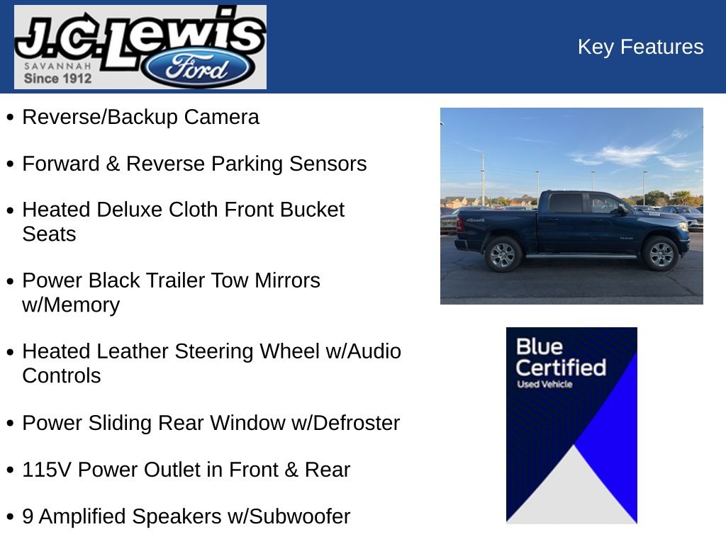 2019 Ram 1500 Big Horn/Lone Star Crew Cab 4x4 5'7" Box