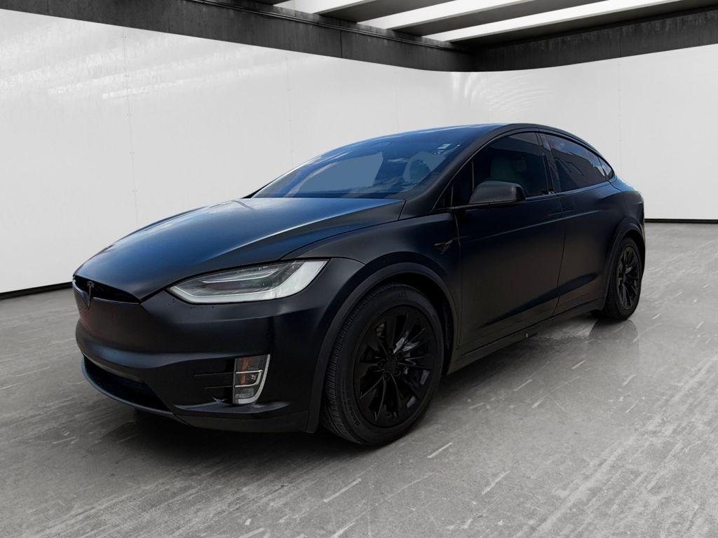 Solid Black 2020 Tesla Model X SUV / Crossover All-Wheel Drive 1-Speed Automatic