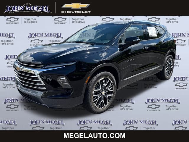 Black 2025 Chevrolet Blazer SUV / Crossover Front-Wheel Drive 9-Speed Automatic Overdrive