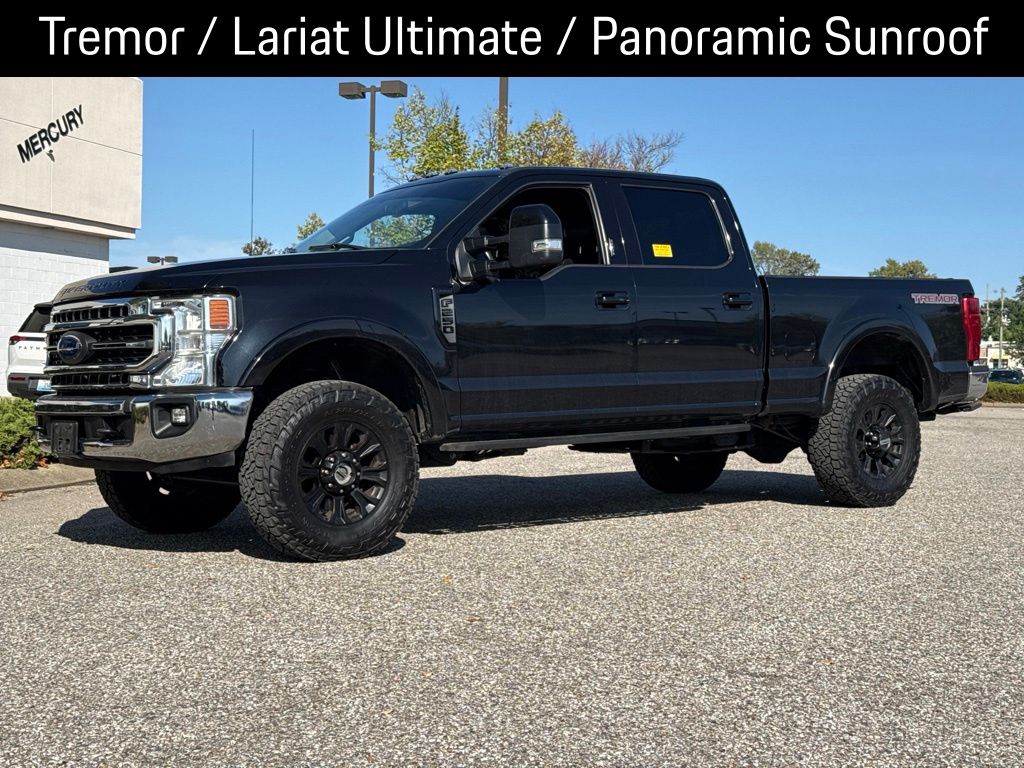 Black Metallic 2020 Ford F-250 Super Duty Pickup Truck Four-Wheel Drive Automatic