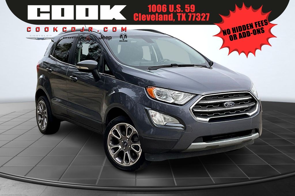 2020 Ford EcoSport Titanium Gray at Classic Chevrolet Galveston