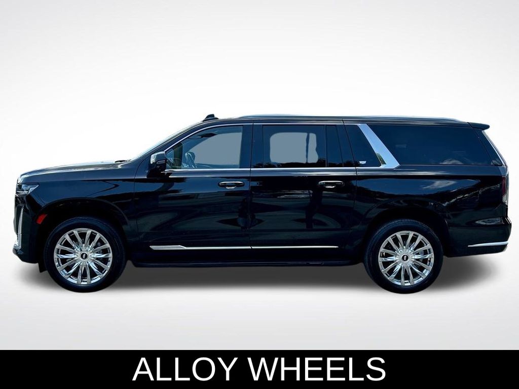 Used 2023 Cadillac Escalade ESV Premium Luxury with VIN 1GYS4KKL1PR268362 for sale in Miami, FL