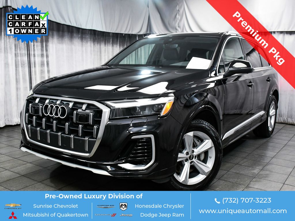 Mythos Black Metallic 2025 Audi Q7 SUV / Crossover All-Wheel Drive 8-Speed Automatic
