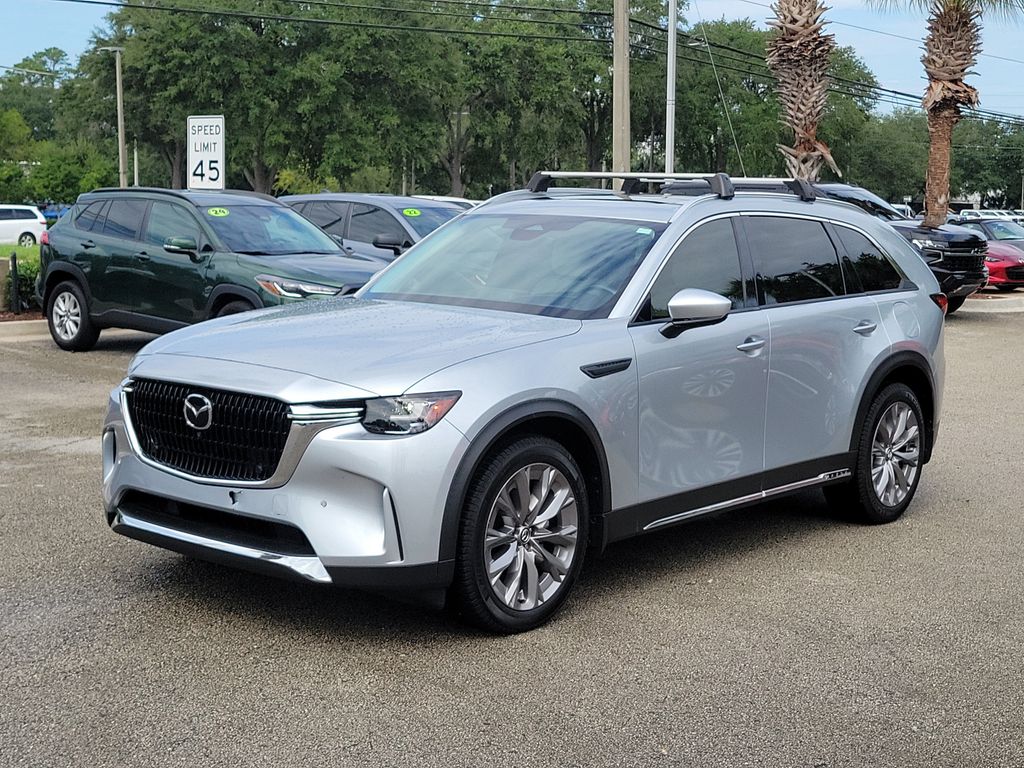 Silver 2024 Mazda CX-90 SUV / Crossover All-Wheel Drive 8-Speed Automatic
