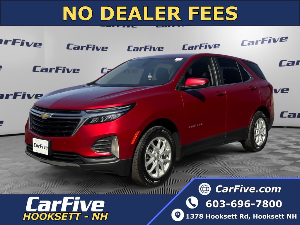 Cherry Red Tintcoat 2022 Chevrolet Equinox LT AWD with 1LT SUV / Crossover Four-Wheel Drive 6-Speed Automatic Overdrive