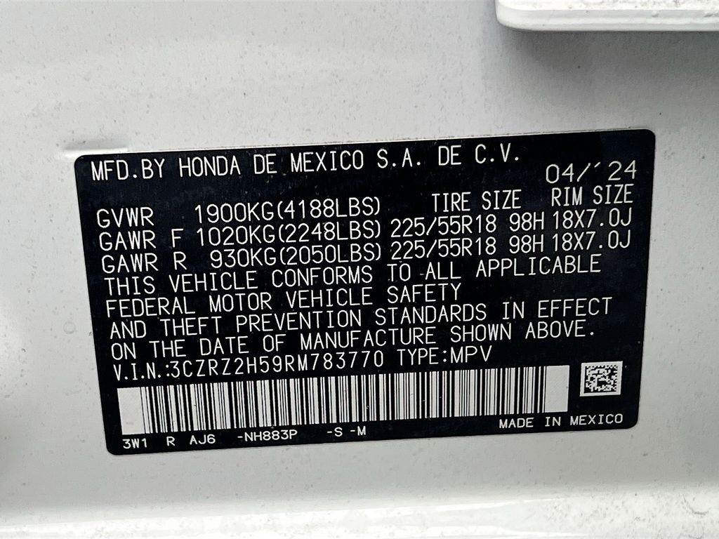 Used 2024 White Honda Sport image 31