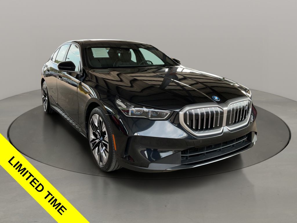 Black Sapphire Metallic 2024 BMW i5 Sedan Rear-Wheel Drive Automatic