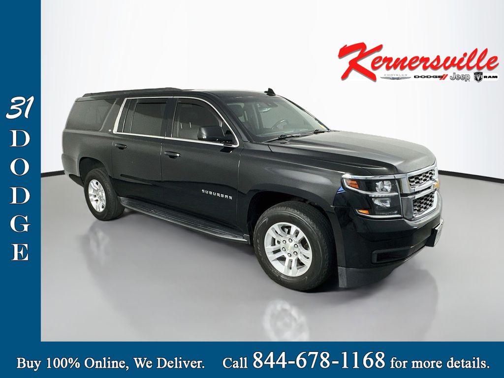 Black 2019 Chevrolet Suburban SUV / Crossover Four-Wheel Drive Automatic