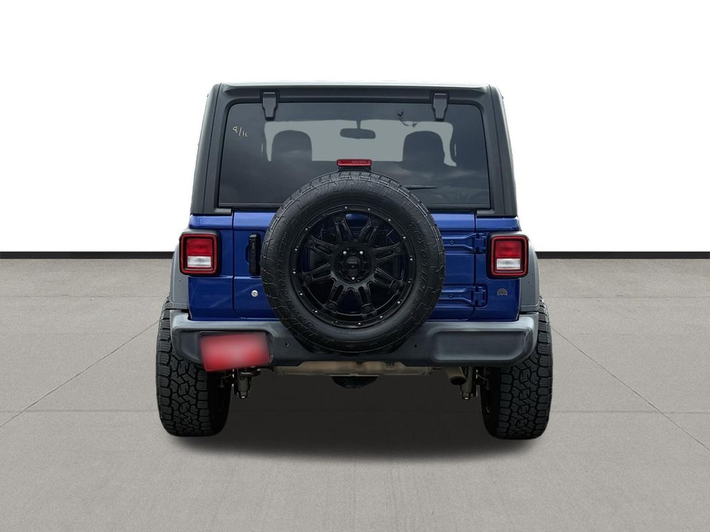 2018 Jeep Wrangler Sport S Blue at DeMontrond Ford
