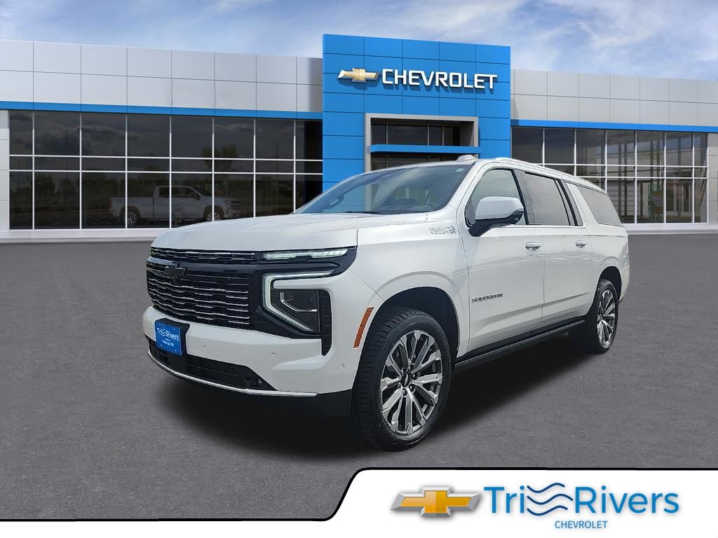 White (Iridescent Pearl Tricoat) 2025 Chevrolet Suburban High Country 4WD SUV / Crossover Four-Wheel Drive