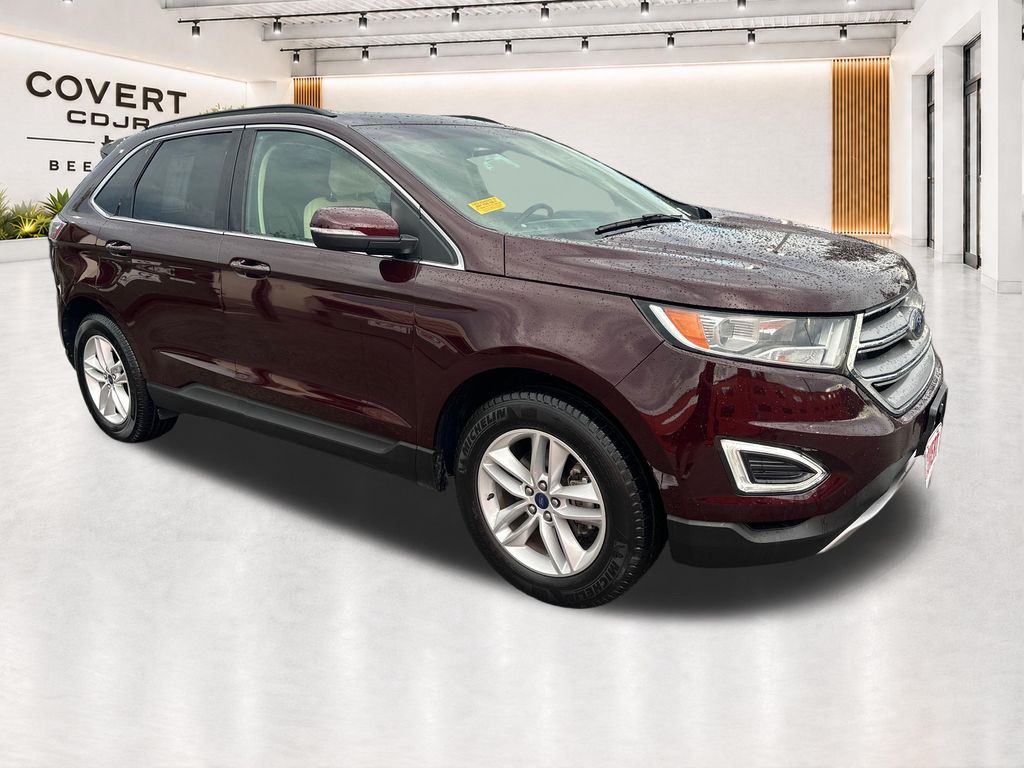 Red (Burgundy) 2018 Ford Edge SUV / Crossover Front-Wheel Drive 6-Speed Automatic
