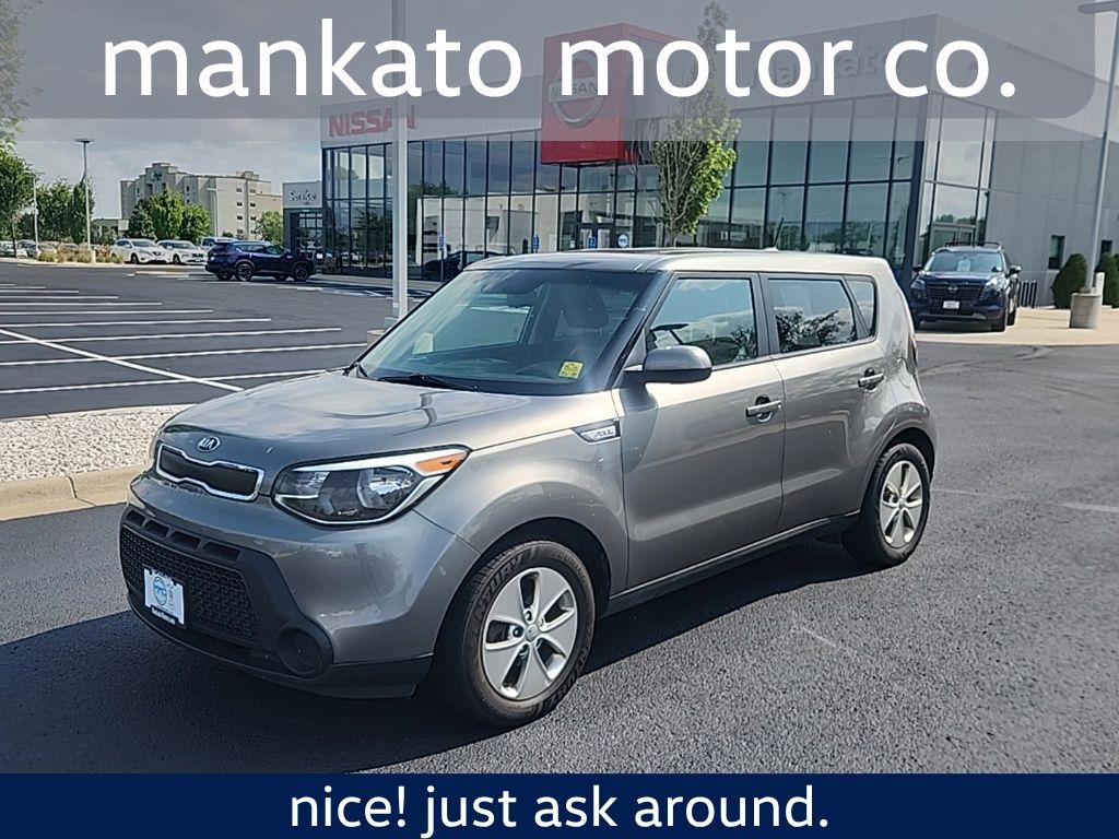Titanium Gray 2016 Kia Soul Wagon Front-Wheel Drive 6-Speed Automatic