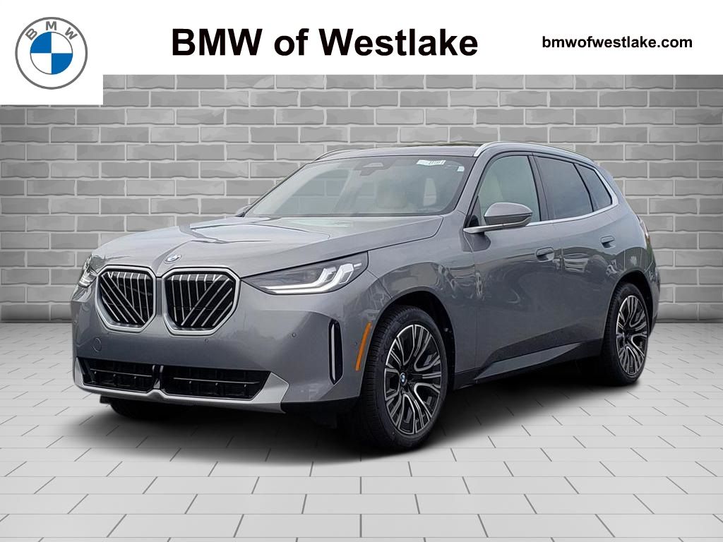 Skyscraper Gray Metallic 2025 BMW X3 SUV / Crossover All-Wheel Drive 8-Speed Automatic