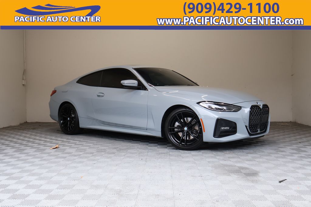 Brooklyn Gray Metallic 2023 BMW 4 Series Coupe Rear-Wheel Drive 8-Speed Automatic