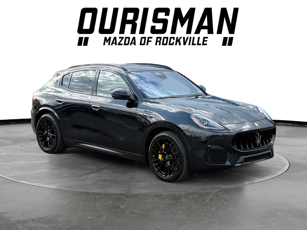 Black 2024 Maserati Grecale Modena AWD SUV / Crossover All-Wheel Drive 8-Speed Automatic