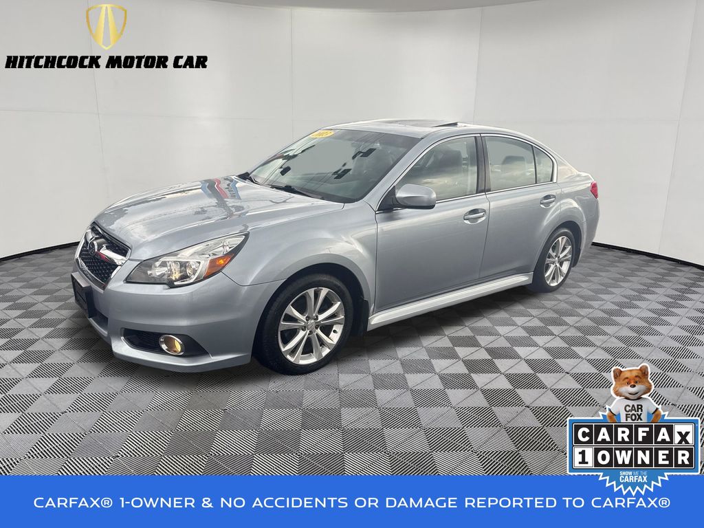 Ice Silver Metallic 2013 Subaru Legacy Sedan All-Wheel Drive Continuously Variable Transmission