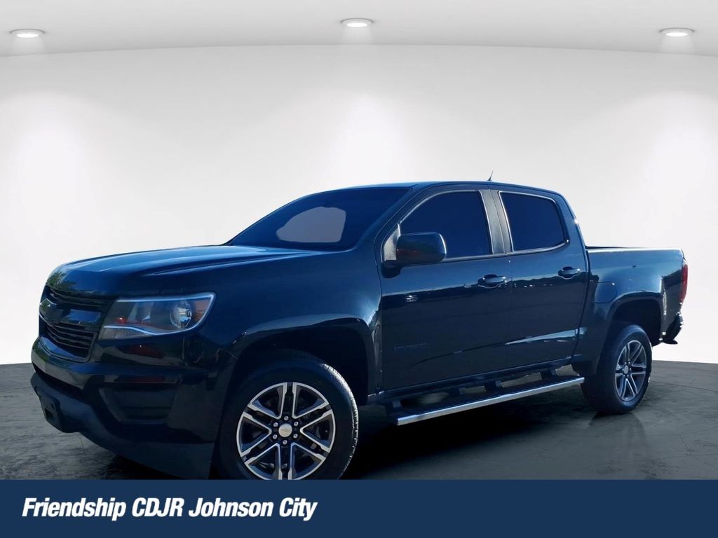 Black 2019 Chevrolet Colorado Pickup Truck Four-Wheel Drive 8-Speed Automatic