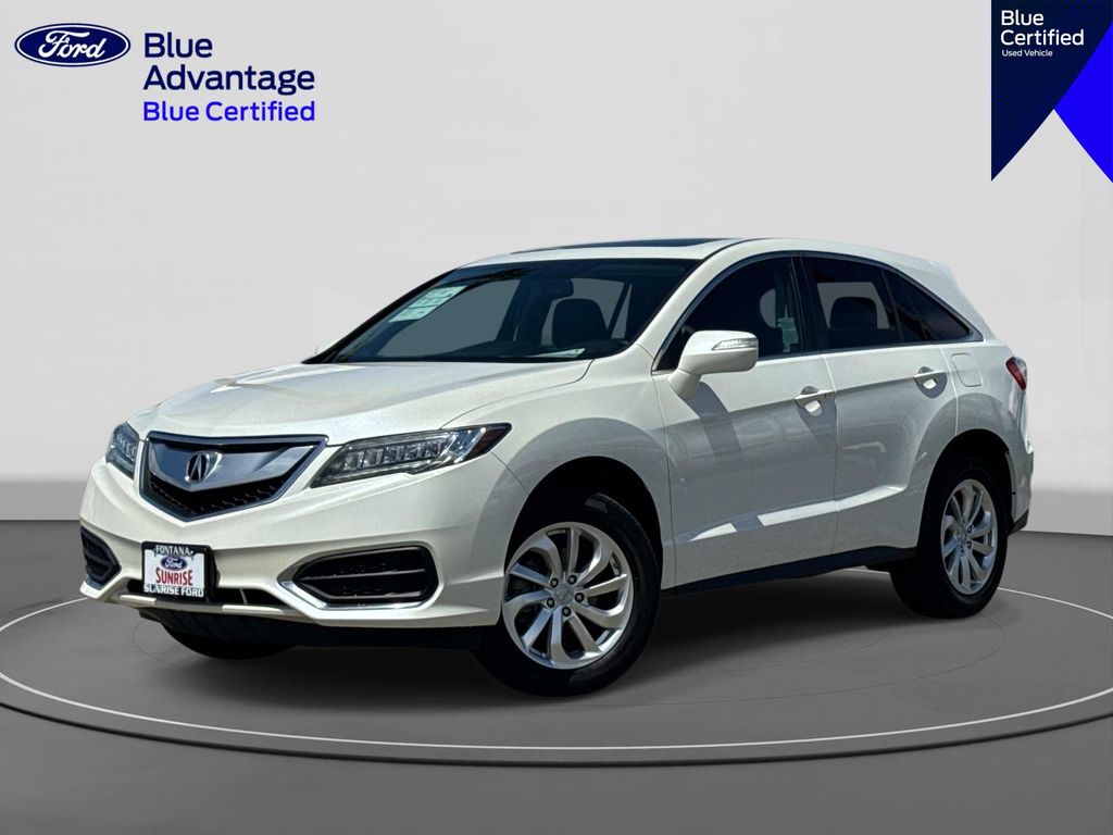 White 2018 Acura RDX FWD with Technology and AcuraWatch Plus Package SUV / Crossover Front-Wheel Drive 6-Speed Automatic