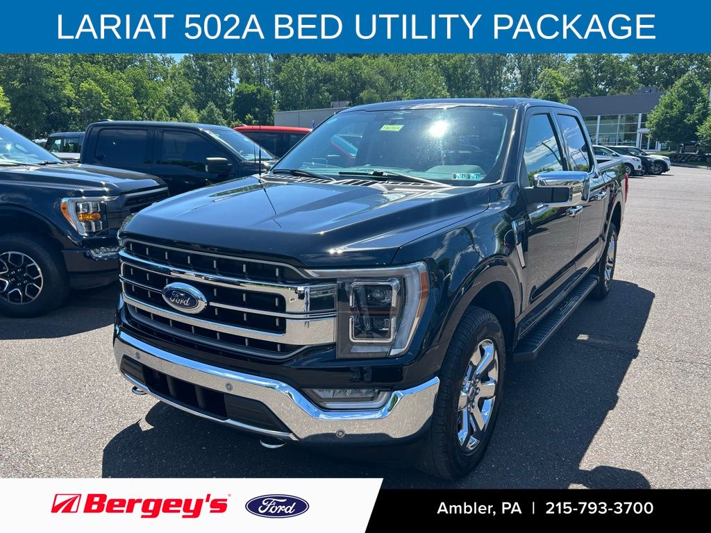 Black Metallic 2023 Ford F-150 Pickup Truck Four-Wheel Drive Automatic