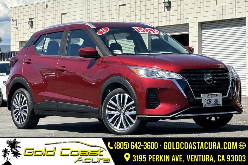 Red (Scarlet Ember Tintcoat) 2021 Nissan Kicks SUV / Crossover Front-Wheel Drive Continuously Variable Transmission