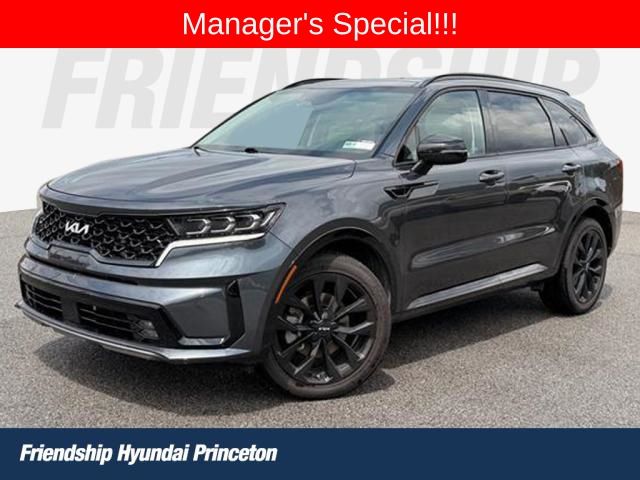 Gravity Gray 2022 Kia Sorento SUV / Crossover Front-Wheel Drive 8-Speed Dual Clutch