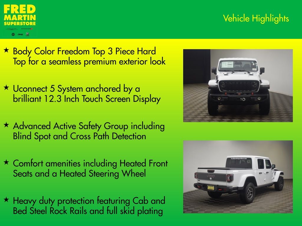 new 2026 Jeep Gladiator car, priced at $59,025