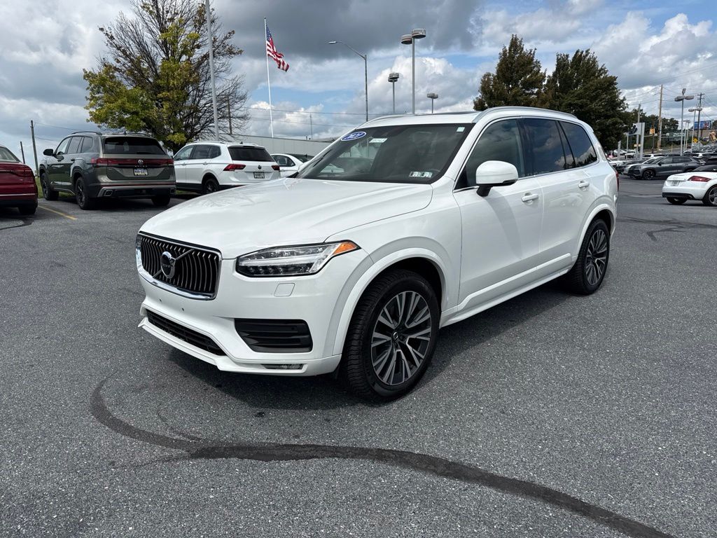 2021 Volvo XC90 T6 Momentum White at Subaru and VW of Moon Township