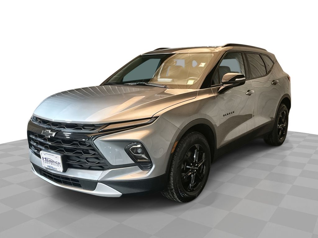 Sterling Gray Metallic 2024 Chevrolet Blazer SUV / Crossover All-Wheel Drive 9-Speed Automatic Overdrive