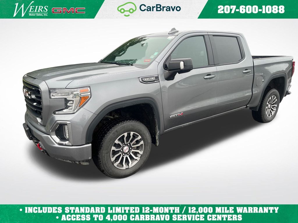 Gray (Satin Steel Metallic) 2021 GMC Sierra 1500 Pickup Truck Four-Wheel Drive Automatic