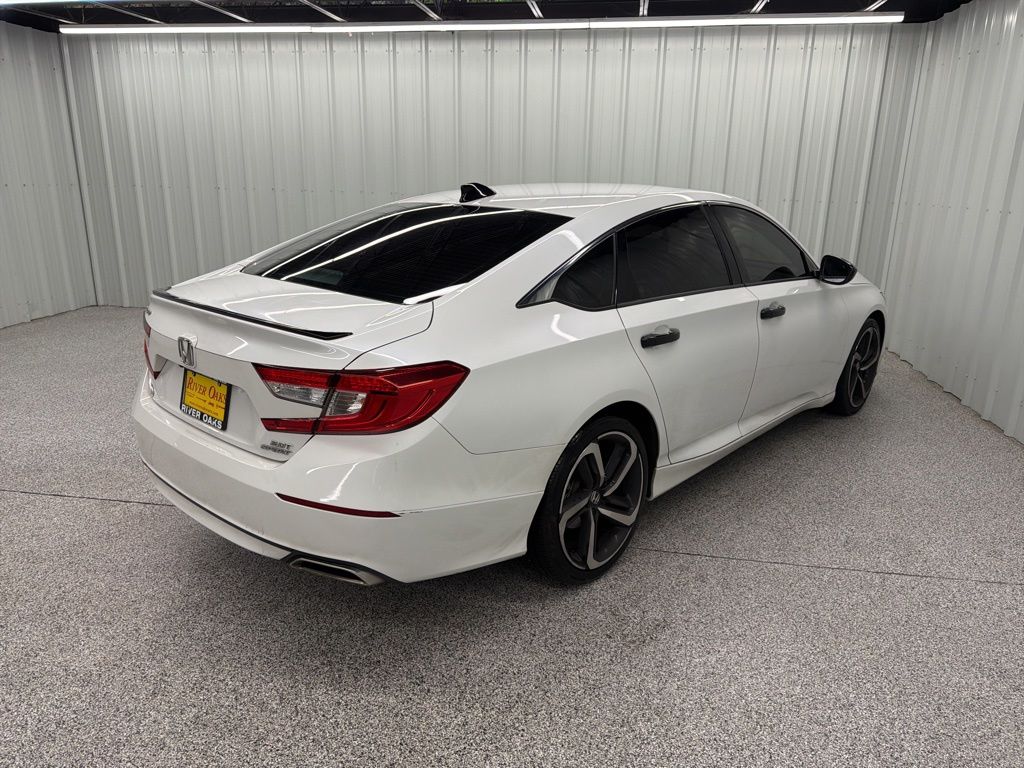 2021 Honda Accord Sport 2.0T White at Emmons Autoplex