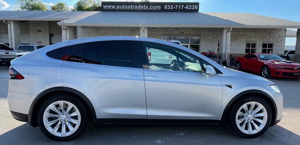 2017 Tesla Model X  Silver at Autostrade