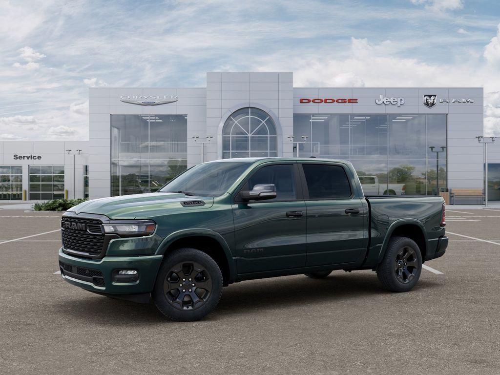 New 2026 Serrano Green Metallic Ram Big Horn/Lone Star image 2