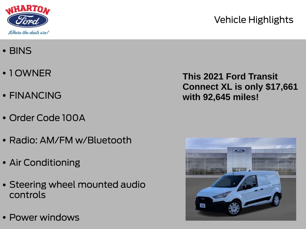 2021 Ford Transit Connect XL - 5