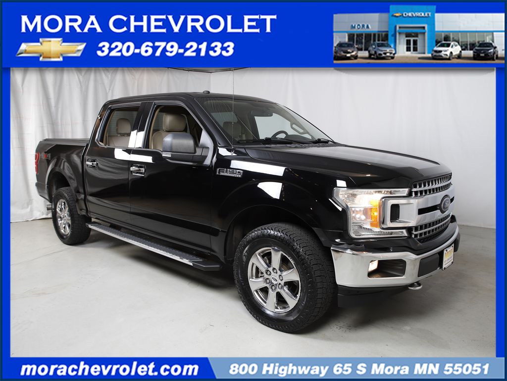 Shadow Black 2018 Ford F-150 Pickup Truck Four-Wheel Drive Automatic