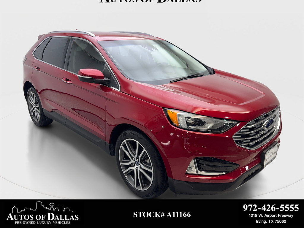 Red Metallic 2020 Ford Edge SUV / Crossover Front-Wheel Drive 8-Speed Automatic