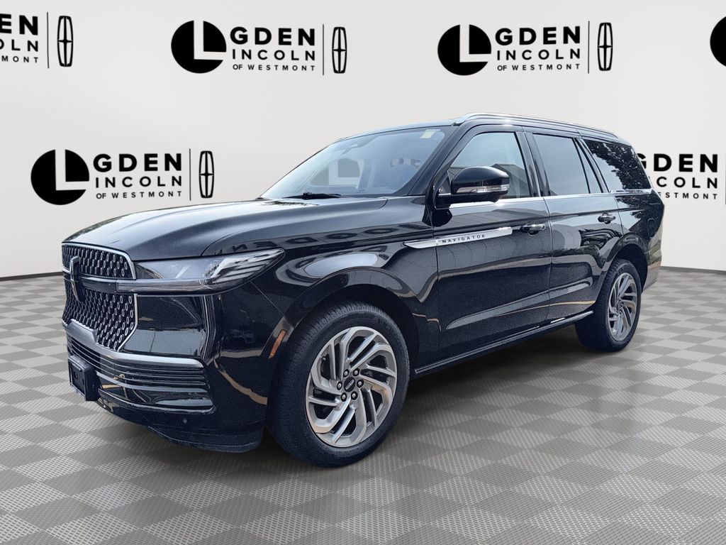 Black Metallic 2025 Lincoln Navigator SUV / Crossover Four-Wheel Drive Automatic