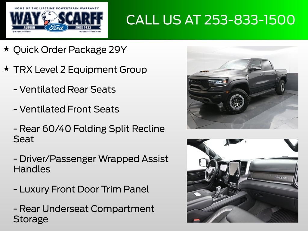 2022 Ram 1500 TRX Crew Cab 4x4 5'7" Box