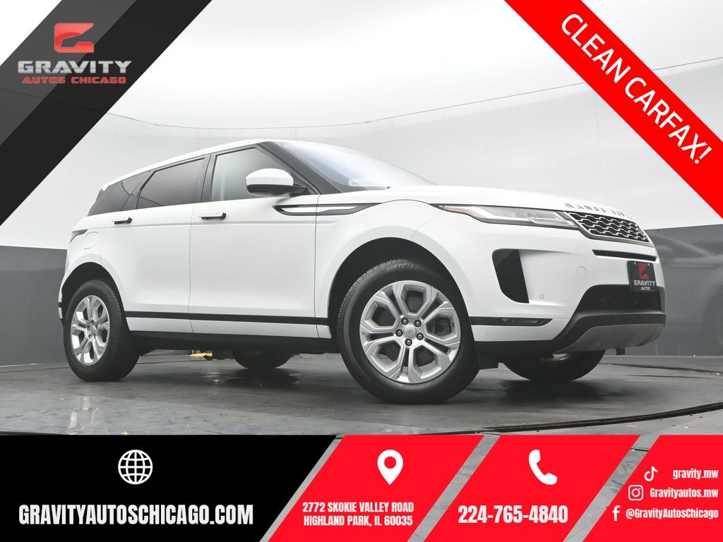 Fuji White 2020 Land Rover Range Rover Evoque SUV / Crossover All-Wheel Drive 9-Speed Automatic