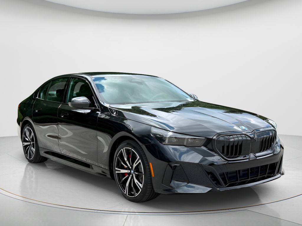 New 2027 Black BMW 550e xDrive image 3