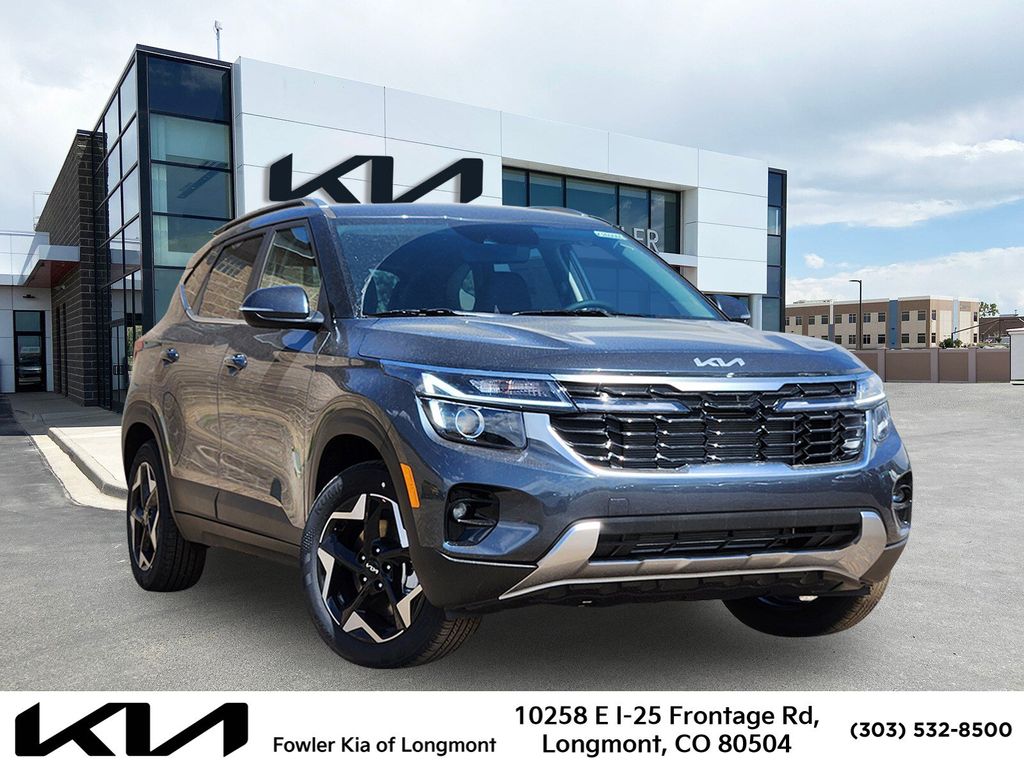 Gravity Gray 2026 Kia Seltos SUV / Crossover All-Wheel Drive Continuously Variable Transmission