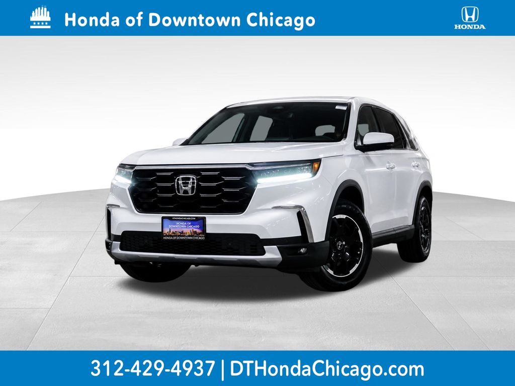 Platinum White Pearl 2025 Honda Pilot SUV / Crossover All-Wheel Drive Automatic
