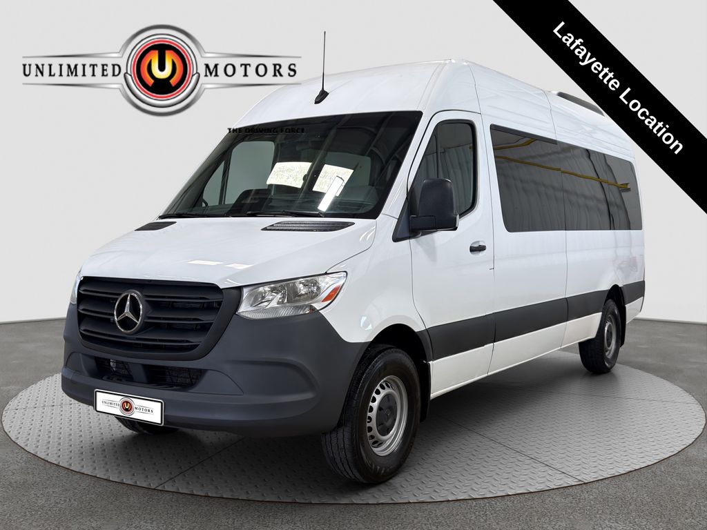 White 2025 Mercedes-Benz Sprinter Van Rear-Wheel Drive 9-Speed Automatic