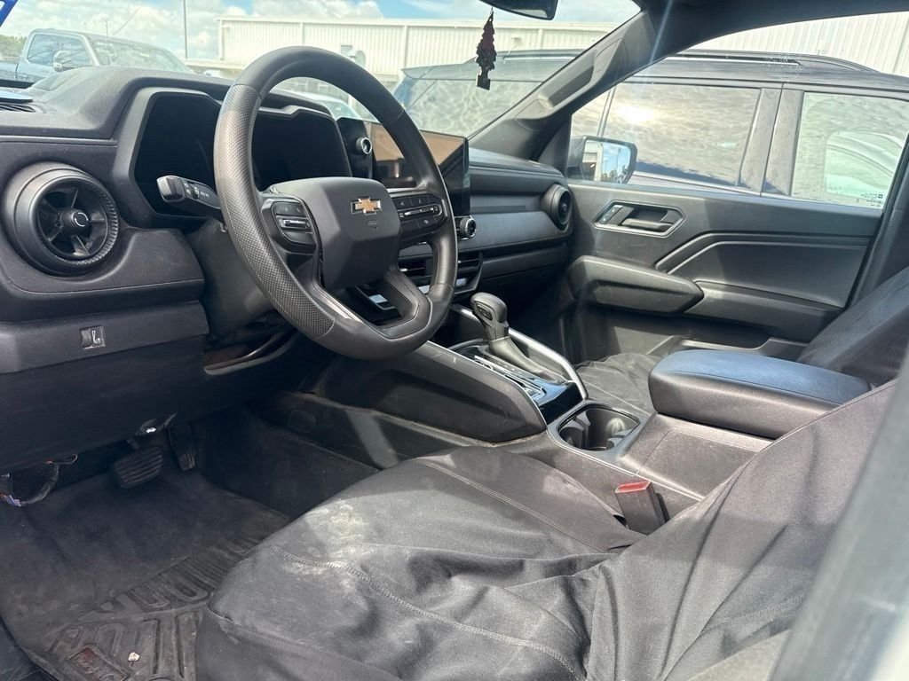 2024 Chevrolet Colorado Work Truck White at Baytown Hyundai