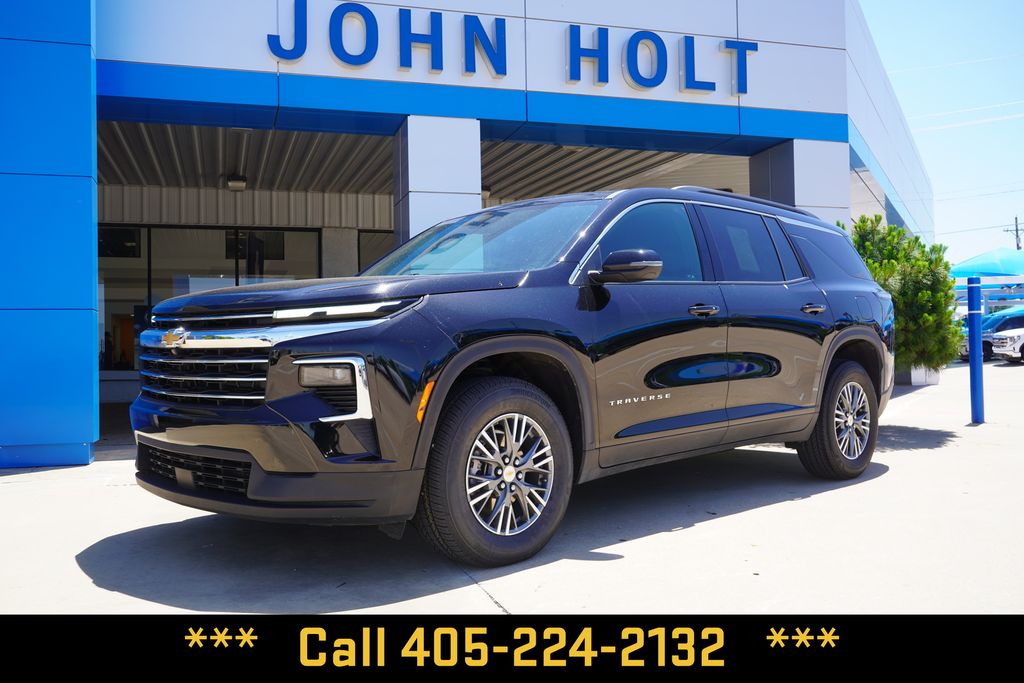 Mosaic Black Metallic 2025 Chevrolet Traverse SUV / Crossover Front-Wheel Drive 8-Speed Automatic