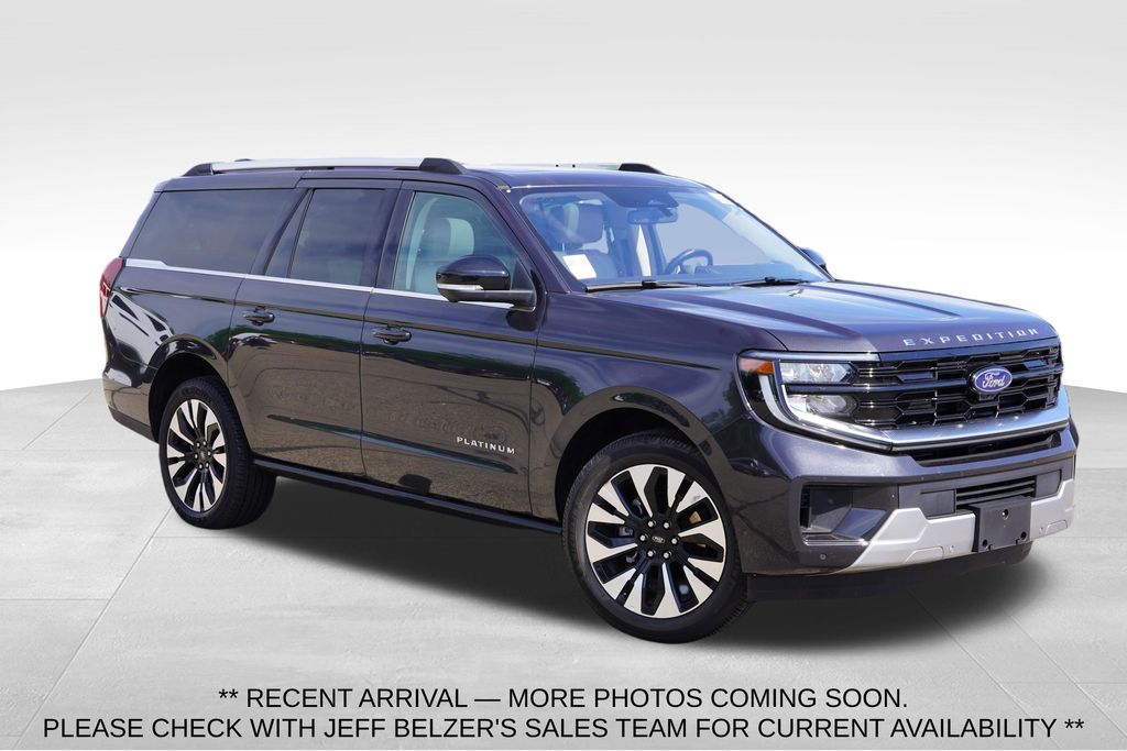 Dark Matter Gray Metallic 2025 Ford Expedition MAX Platinum 4WD SUV / Crossover Four-Wheel Drive Automatic