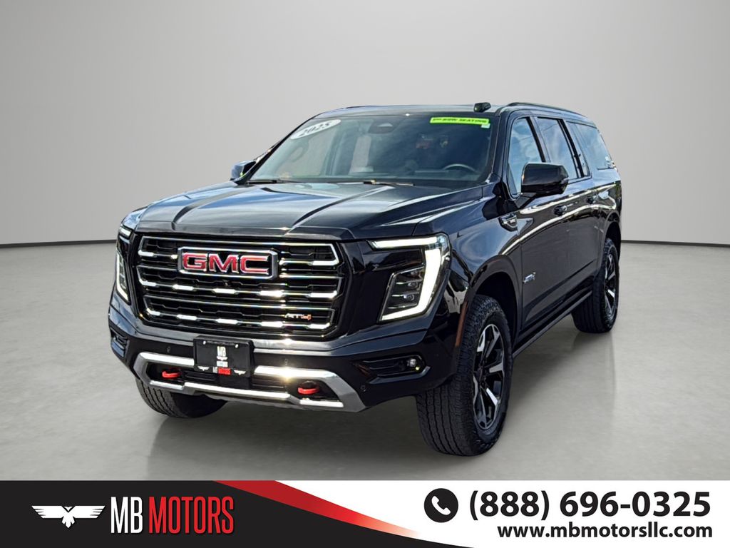 Black 2025 GMC Yukon XL SUV / Crossover Four-Wheel Drive