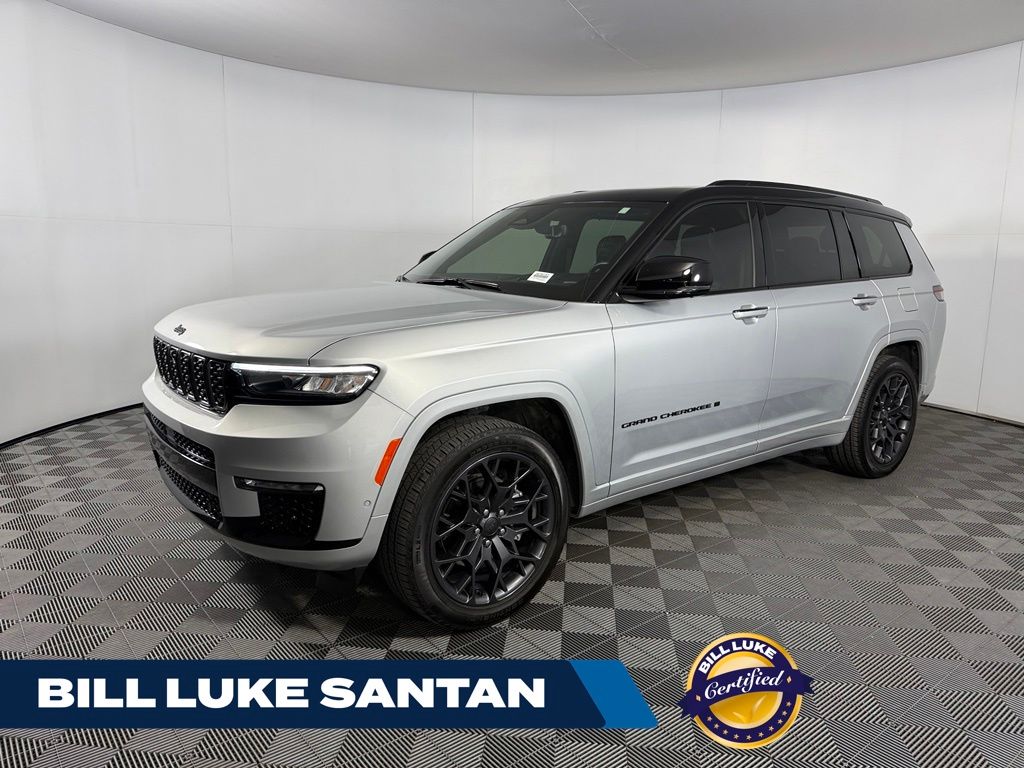 Silver Zynith 2025 Jeep Grand Cherokee L SUV / Crossover Four-Wheel Drive 8-Speed Automatic