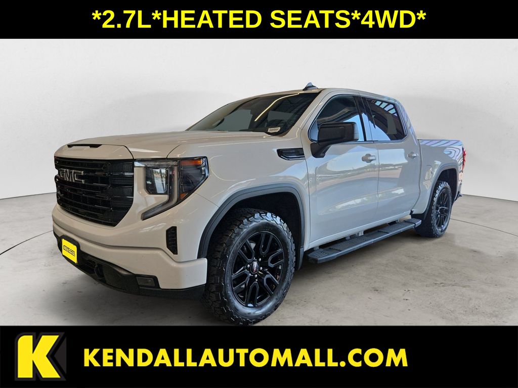 Summit White 2022 GMC Sierra 1500 Pickup Truck Four-Wheel Drive 8-Speed Automatic