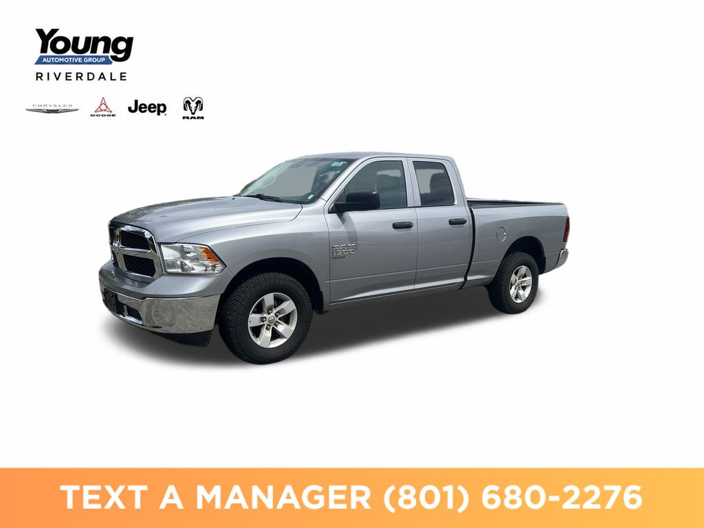 Billet Silver Metallic Clearcoat 2024 RAM 1500 Pickup Truck Four-Wheel Drive 8-Speed Automatic